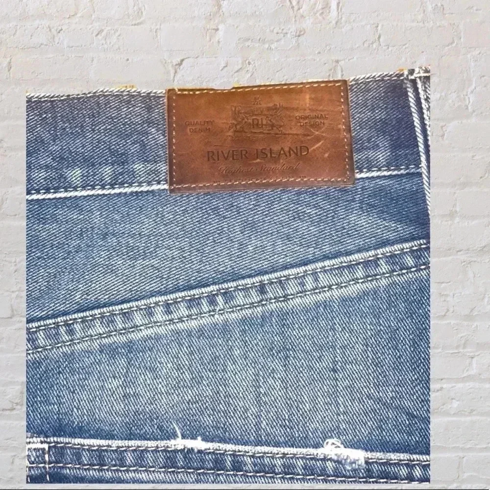 River Island Jean Skirt